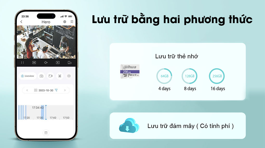 dahua-dh-h2ae lưu trữ