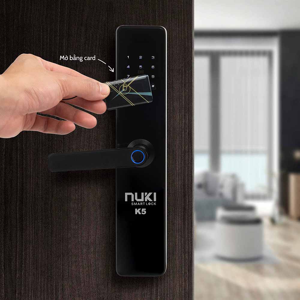 Khóa Cửa Thông Minh Nuki K5 - Mới Nhất