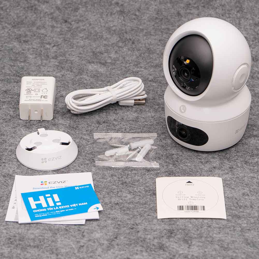 Camera Ezviz 2 Mắt H7C - Cho góc nhìn toàn cảnh 360