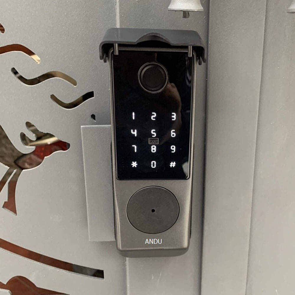 Khóa Cửa Vân Tay Andu A296 - Sử Dụng App