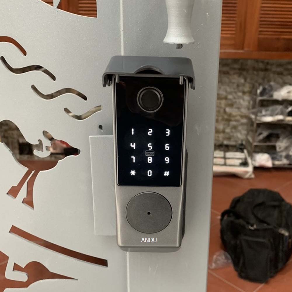 Khóa Cửa Vân Tay Andu A296 - Sử Dụng App