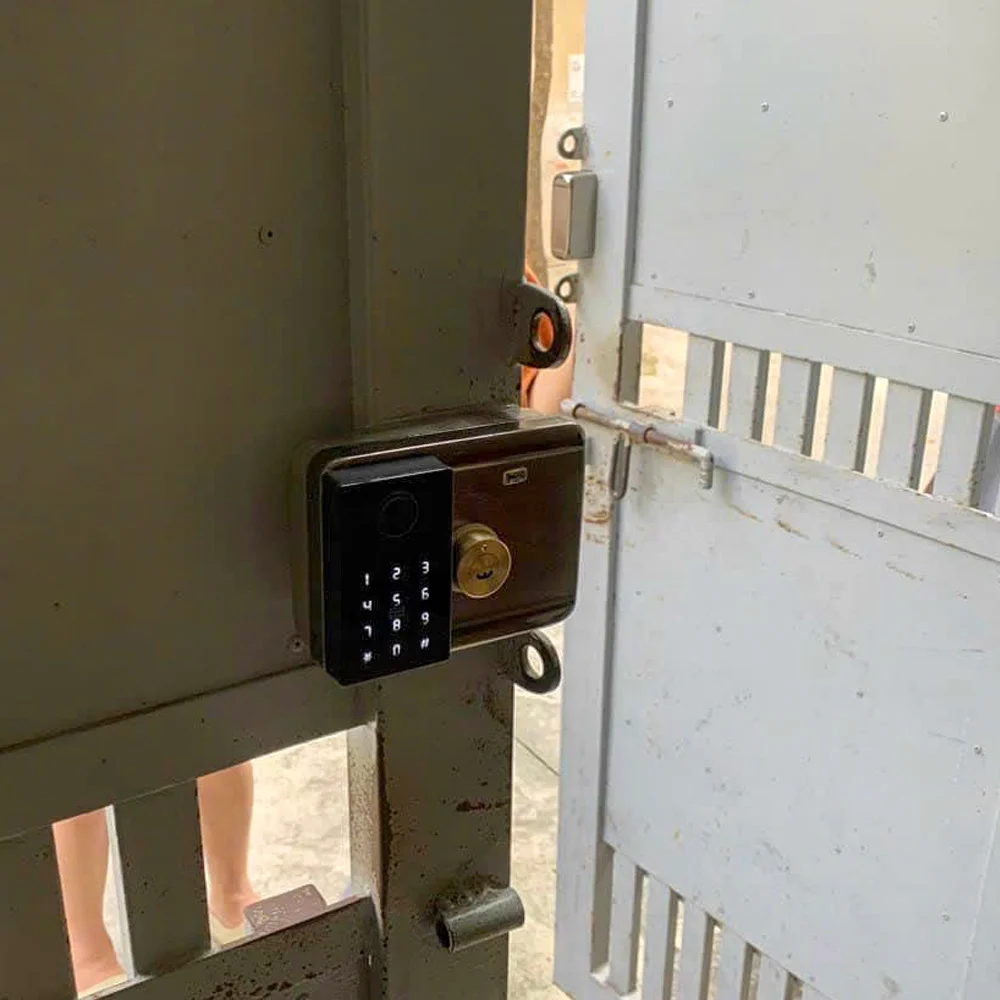 Khóa Cửa Vân Tay Andu A296 - Sử Dụng App