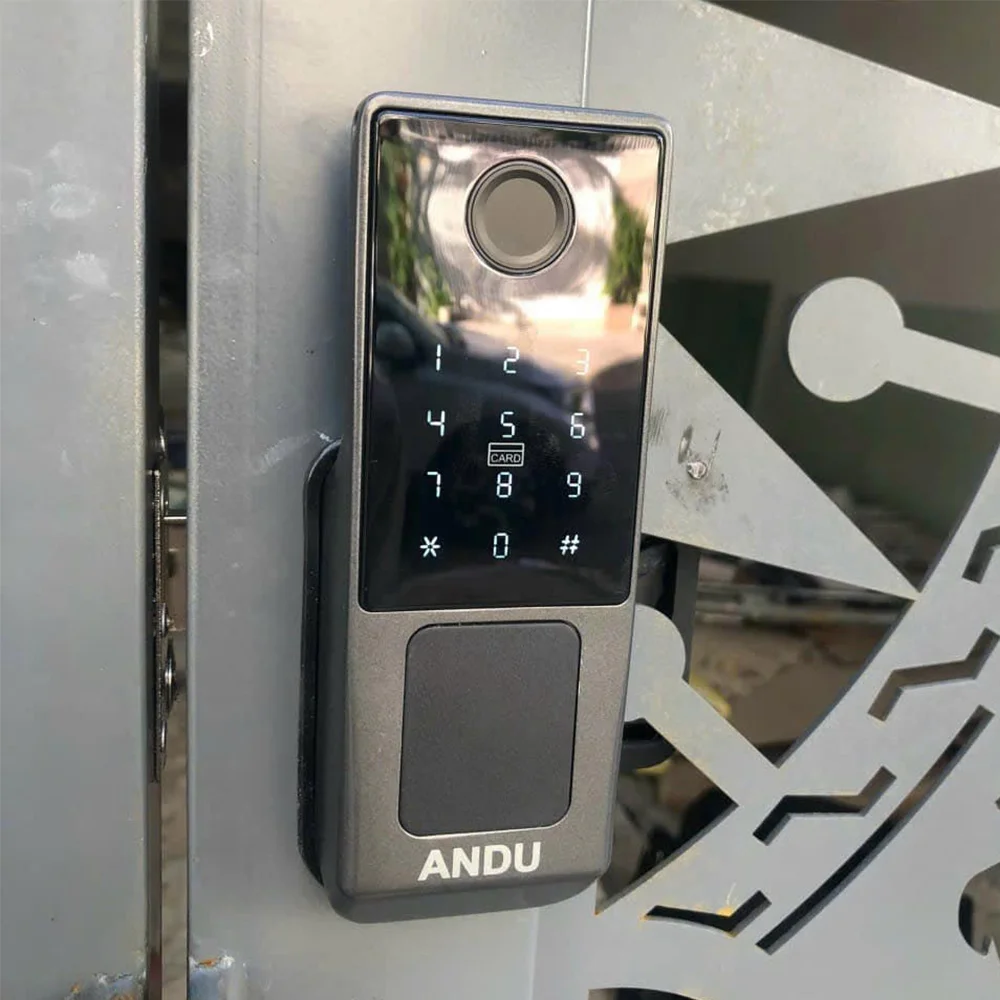 Khóa Cửa Vân Tay Andu A296 - Sử Dụng App