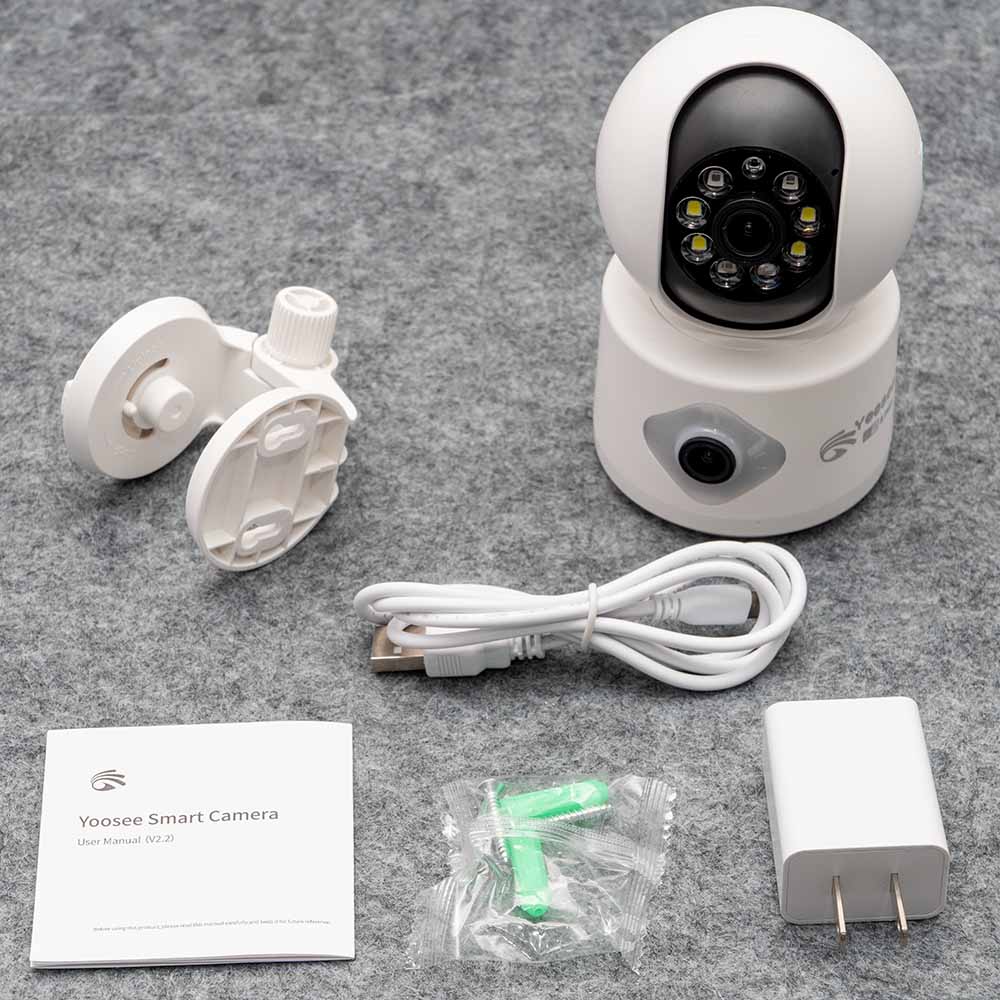 Camera Yoosee 2 Mắt QS415 2MP (1080P) - Mẫu mới