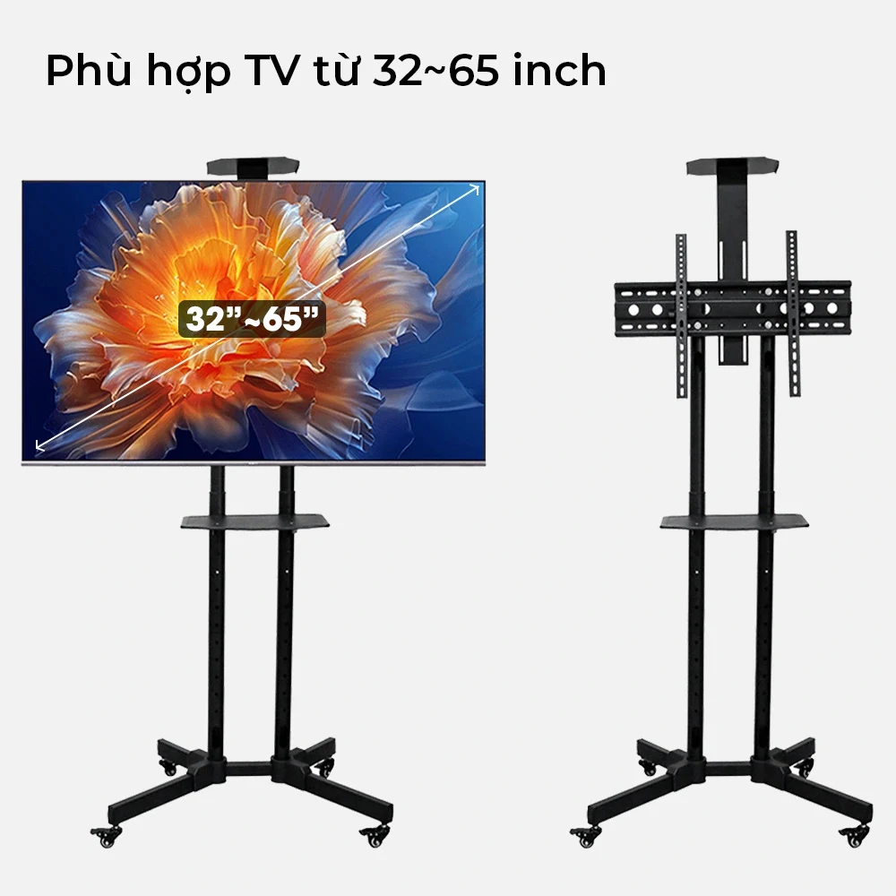 Giá Treo Tivi Di Động P1500 32" - 60" Hàng Nhập Khẩu