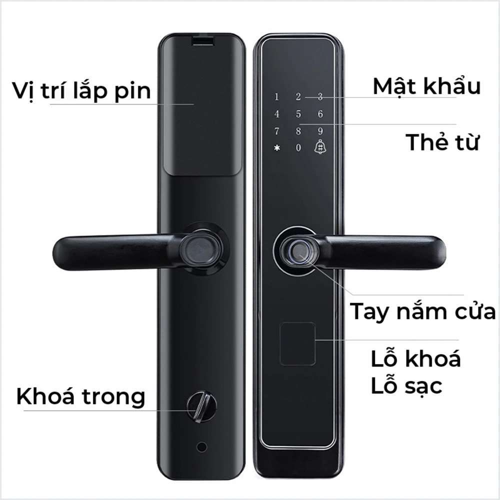 Khóa Cửa Vân Tay DiVo GB2