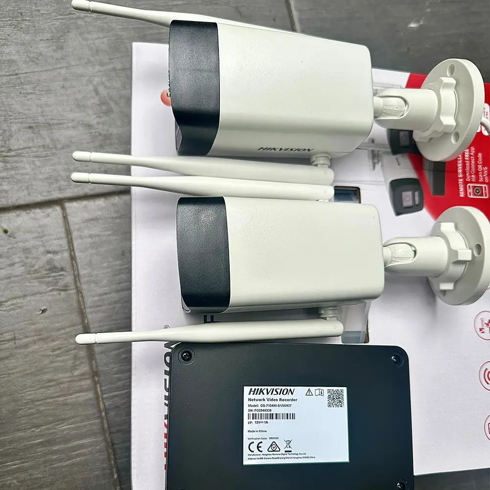 Bộ Kít Camera Wifi Hikvision DS-J142I(STD)/NKS424W0H 4MP