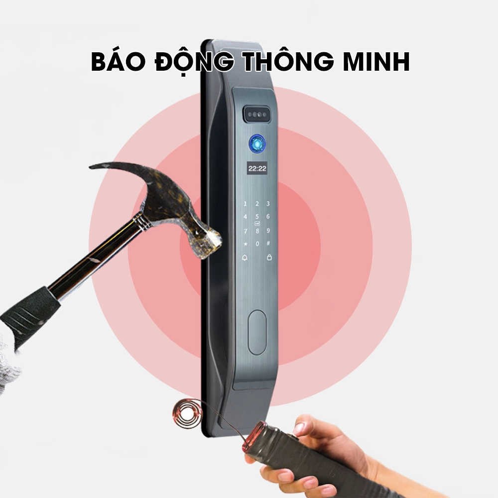 Khoá Cửa Khuôn Mặt Thông Minh Divo DF5 - Chính hãng