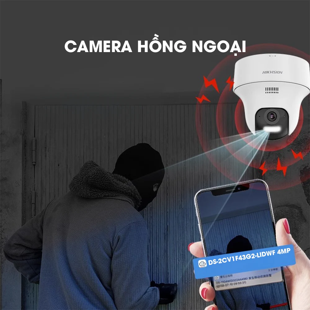 Camera Wifi Hikvision DS-2CV1F43G2-LIDWF 4MP