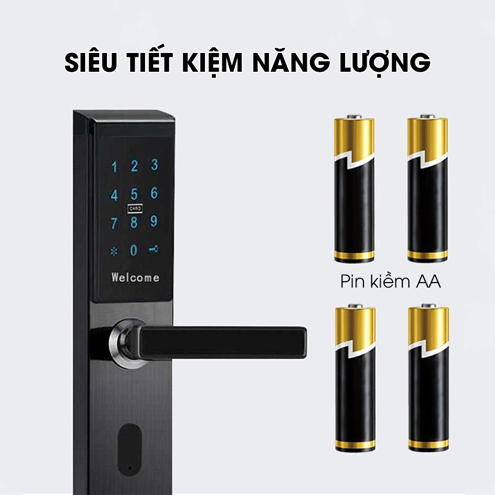 Khóa Cửa Thẻ Từ Mã Số Divo S10 Chính Hãng