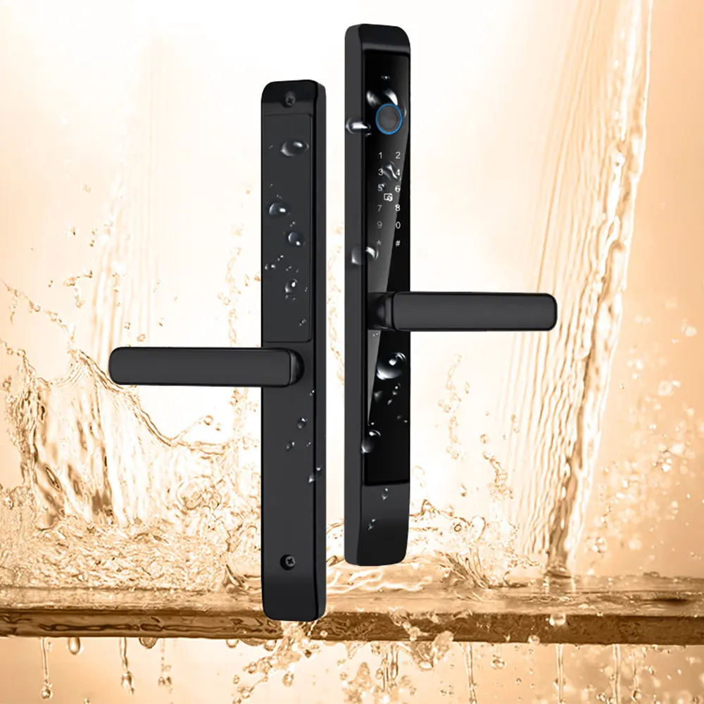 Khóa Vân Tay Cửa Nhôm DiVo KA12 - Lắp cho Cửa Đóng và Cửa Lùa (trượt)