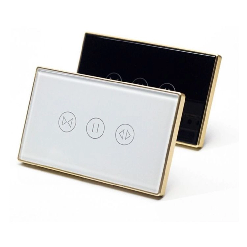 Điều Khiển Cửa Cuốn Mặt Kính Viền Nhôm T03 - Dùng App Tuya