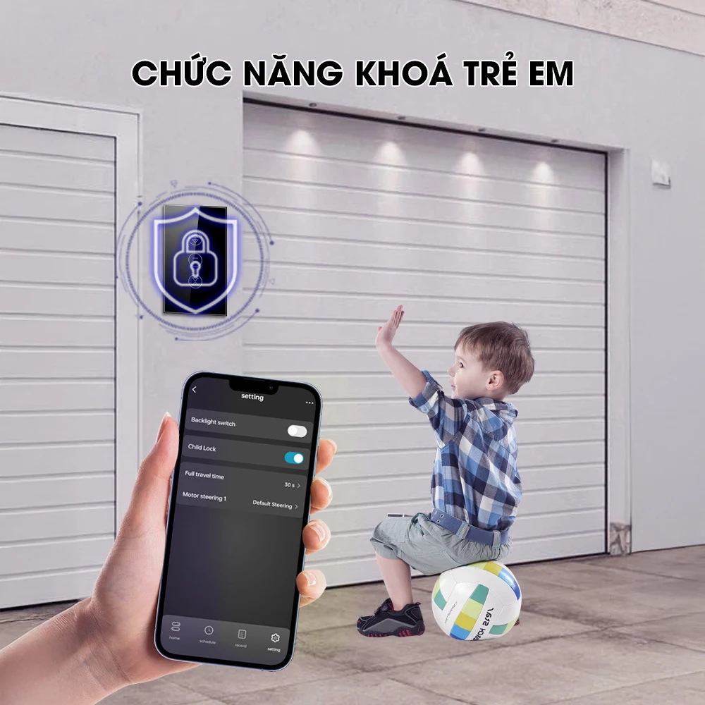 Bộ Điều Khiển Cửa Cuốn Thông Minh ZiTech Pro