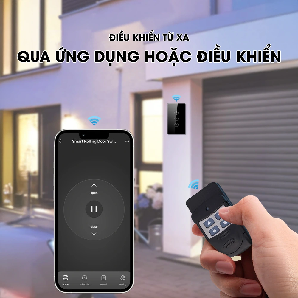 Bộ Điều Khiển Cửa Cuốn Thông Minh ZiTech Pro