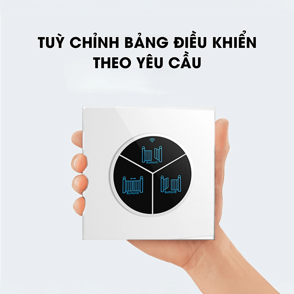 Bộ Điều Khiển Cửa Cổng Mặt Kính T04 - Kết Nối Wifi