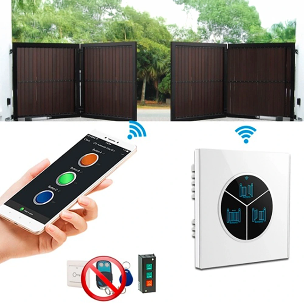 Bộ Điều Khiển Cửa Cổng Mặt Kính T04 - Kết Nối Wifi