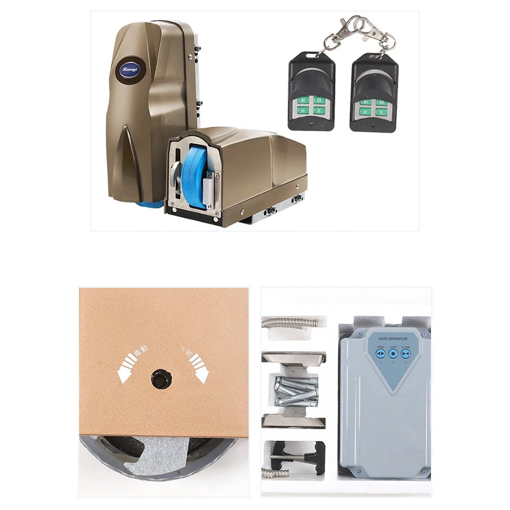 Motor Đóng Mở Cổng Điều Khiển Từ Xa Jenosi - Tải Trọng Cửa 1400kg