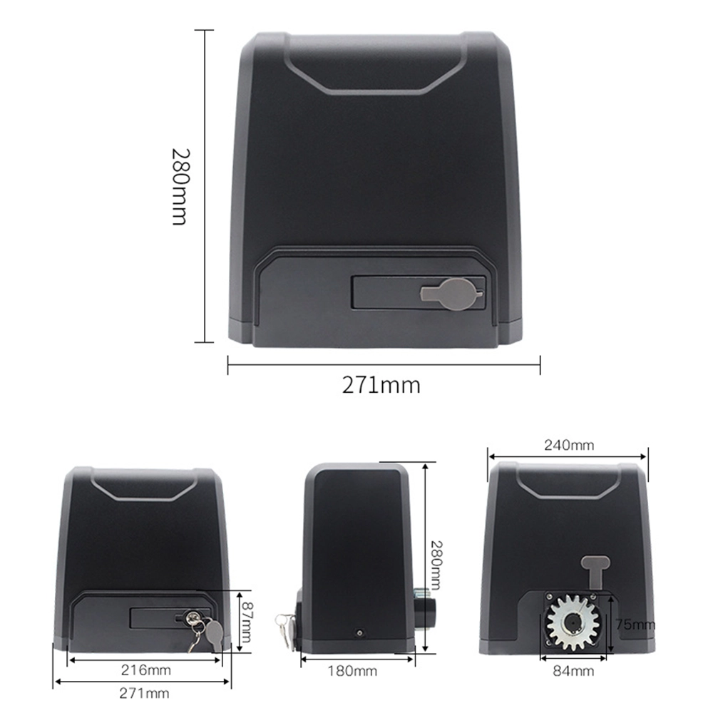 Motor Mở Cổng Lùa Tự Động PKM1000 - 1000kg