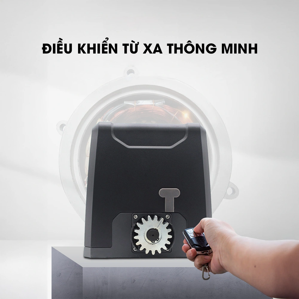 Motor Mở Cổng Lùa Tự Động PKM2000 - Giá cực tốt