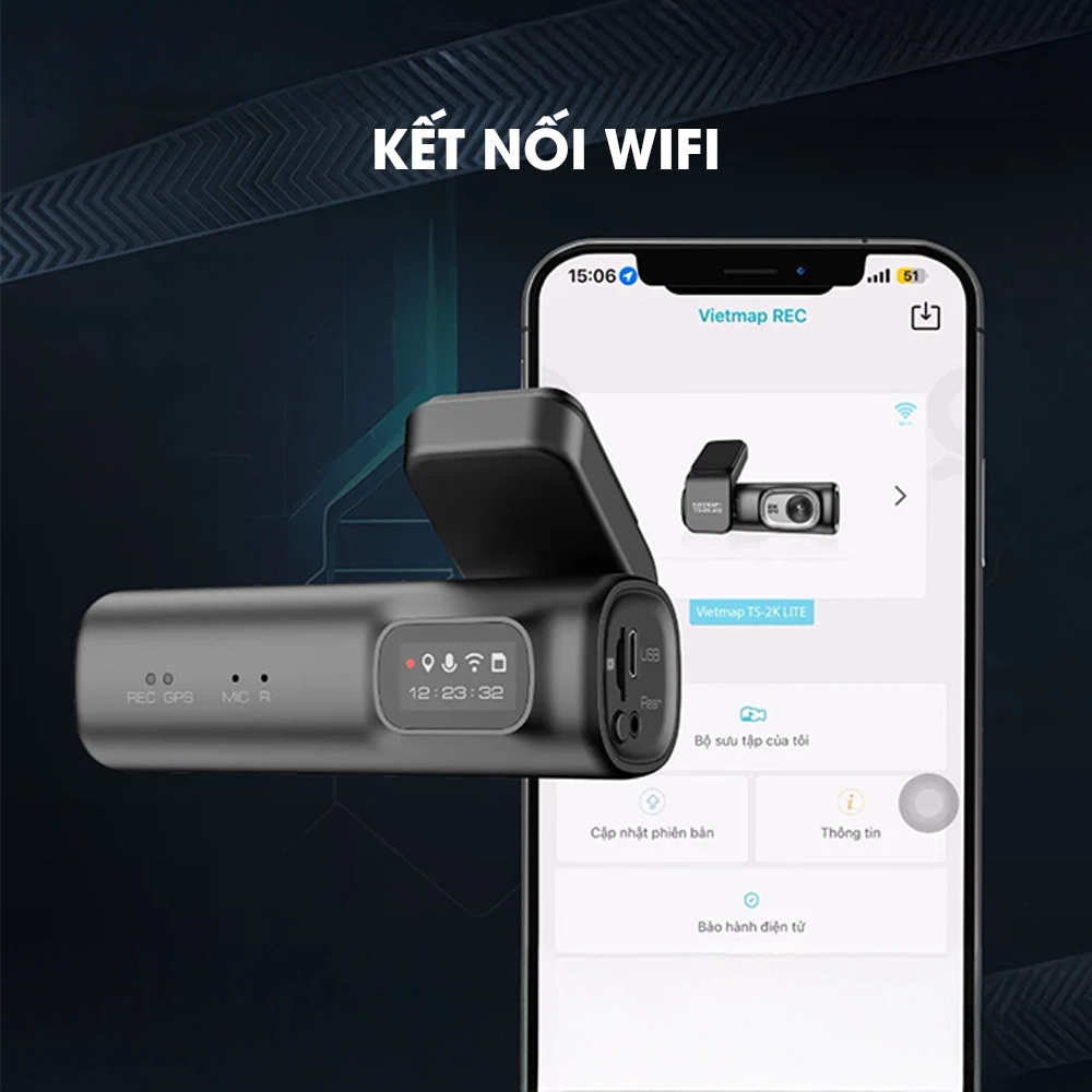 Camera Hành Trình Vietmap TS-2K LITE