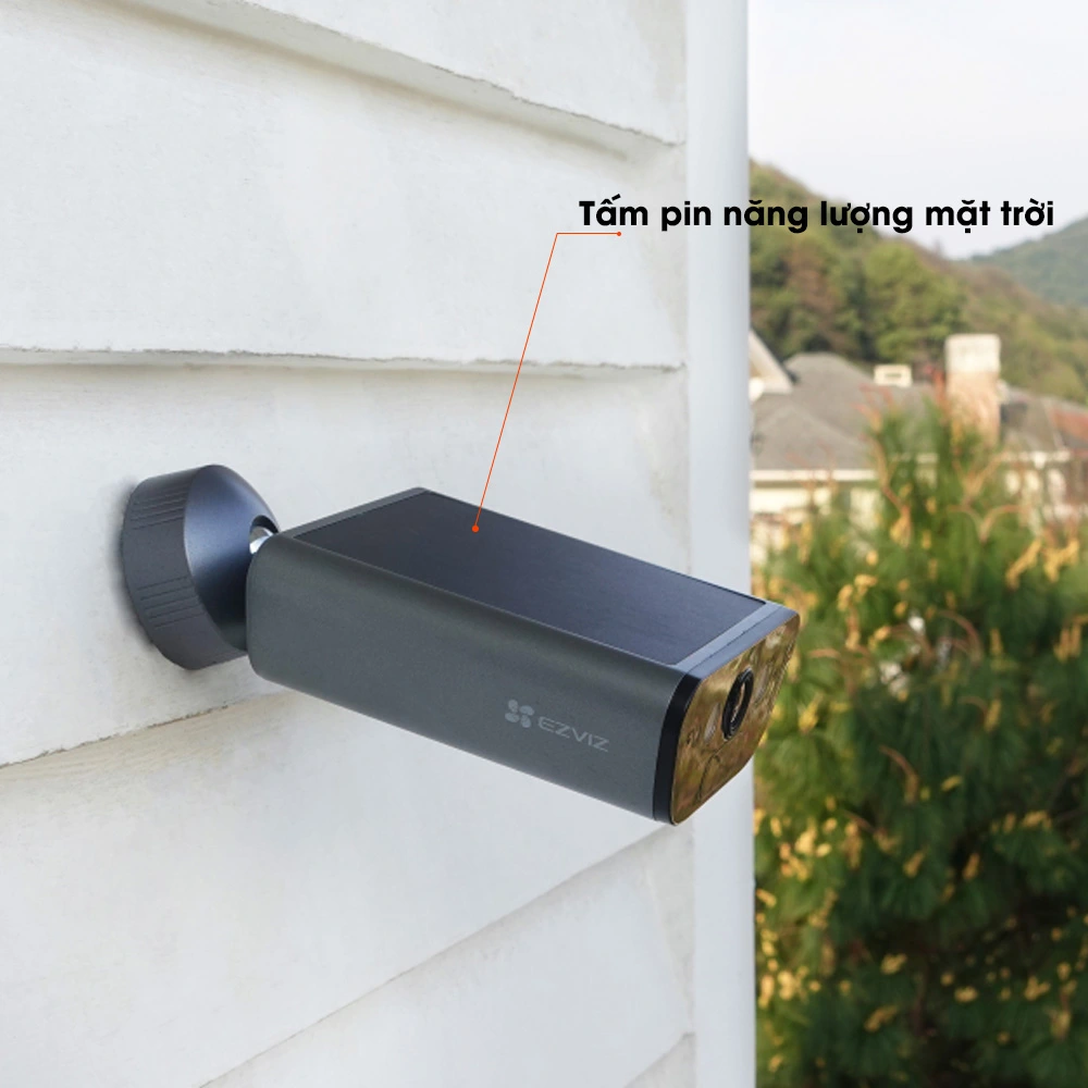 Camera Ezviz EB5 8MP - Sử Dụng Pin