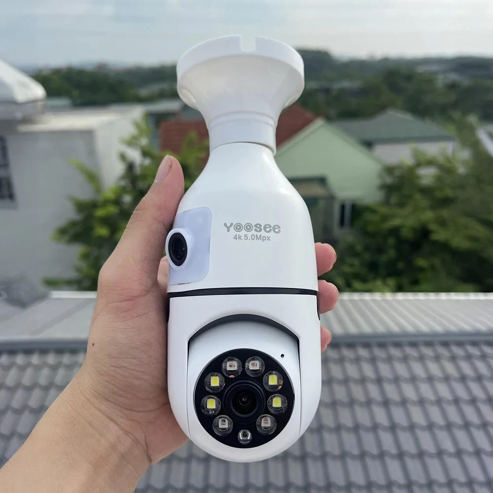 Camera Yoosee Đui Bóng Đèn 2 Mắt Mới Nhất - Chính Hãng
