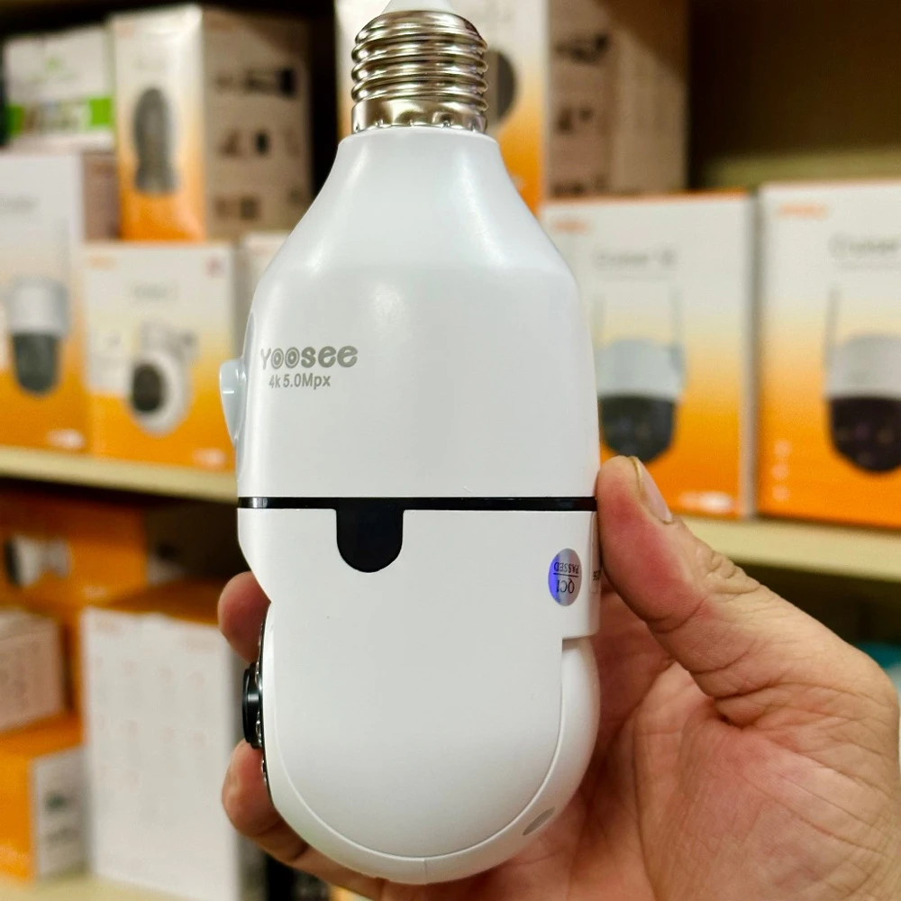 Camera Yoosee Đui Bóng Đèn 2 Mắt Mới Nhất - Chính Hãng