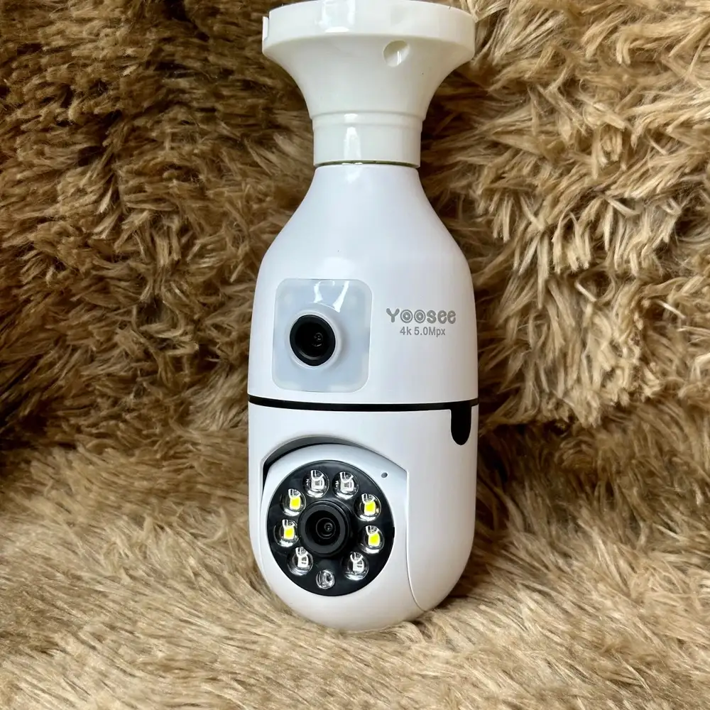 Camera Yoosee Đui Bóng Đèn 2 Mắt Mới Nhất - Chính Hãng