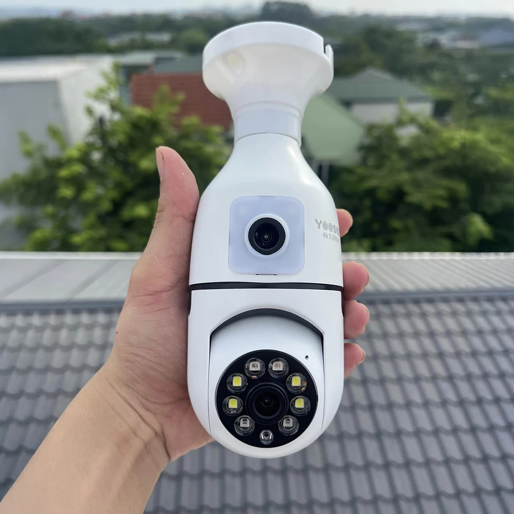 Camera Yoosee Đui Bóng Đèn 2 Mắt Mới Nhất - Chính Hãng