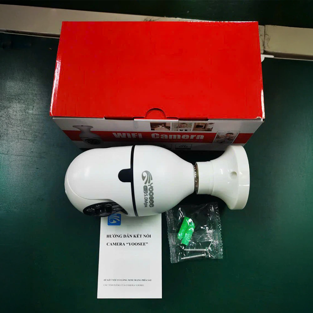 Camera Yoosee Đui Bóng Đèn Mới Nhất - Chính Hãng