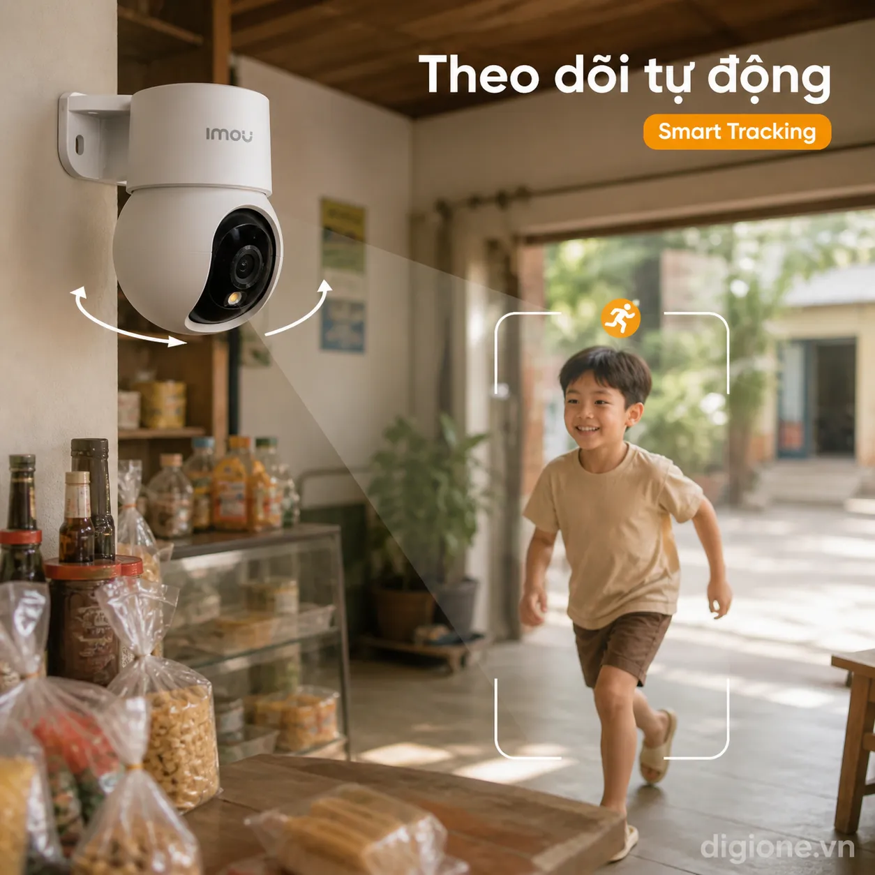 Camera IMOU Ranger Mini 3MP IPC-K2MP-3H0WE 2K - Đàm thoại 2 chiều