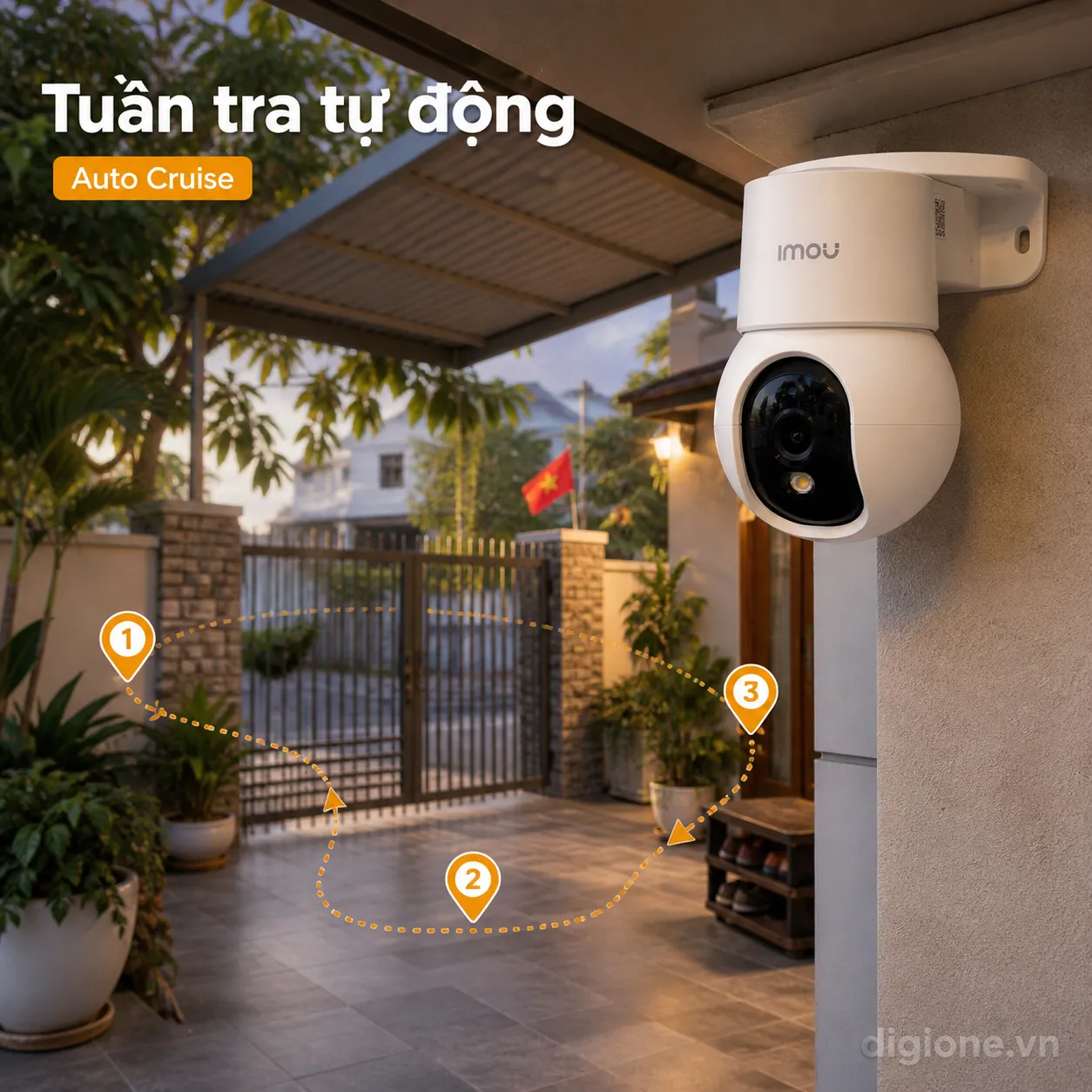 Camera IMOU Ranger Mini 3MP IPC-K2MP-3H0WE 2K - Đàm thoại 2 chiều