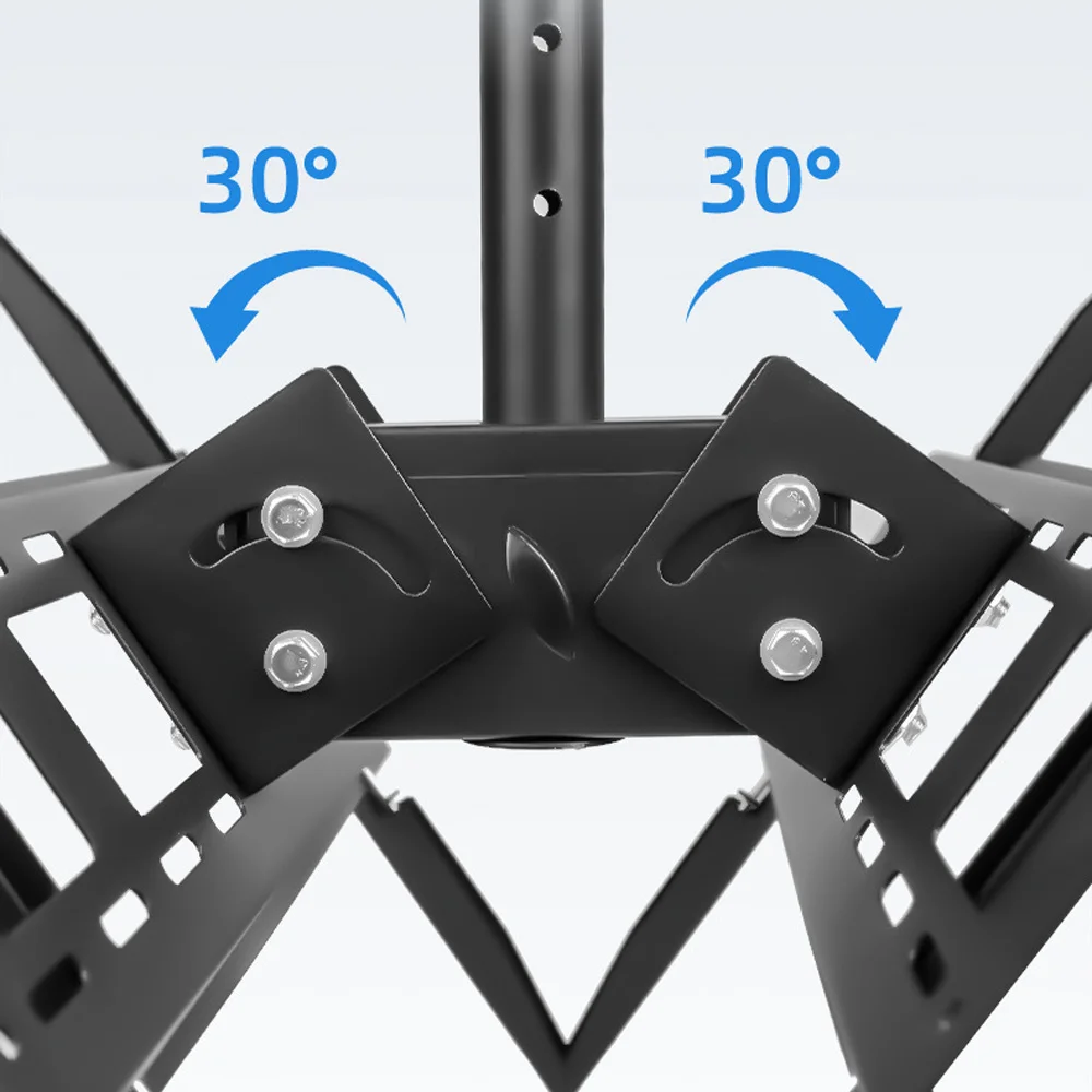 Giá Treo Tivi Thả Trần 2 Màn Hình Gật Gù 32 - 60 inch