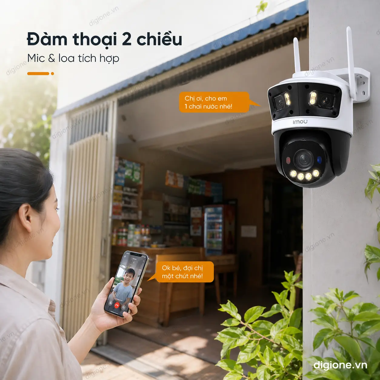 Camera IMOU 3 Mắt Cruiser Triple IPC-S7UP-11M0WED Ngoài Trời 11MP - IP66