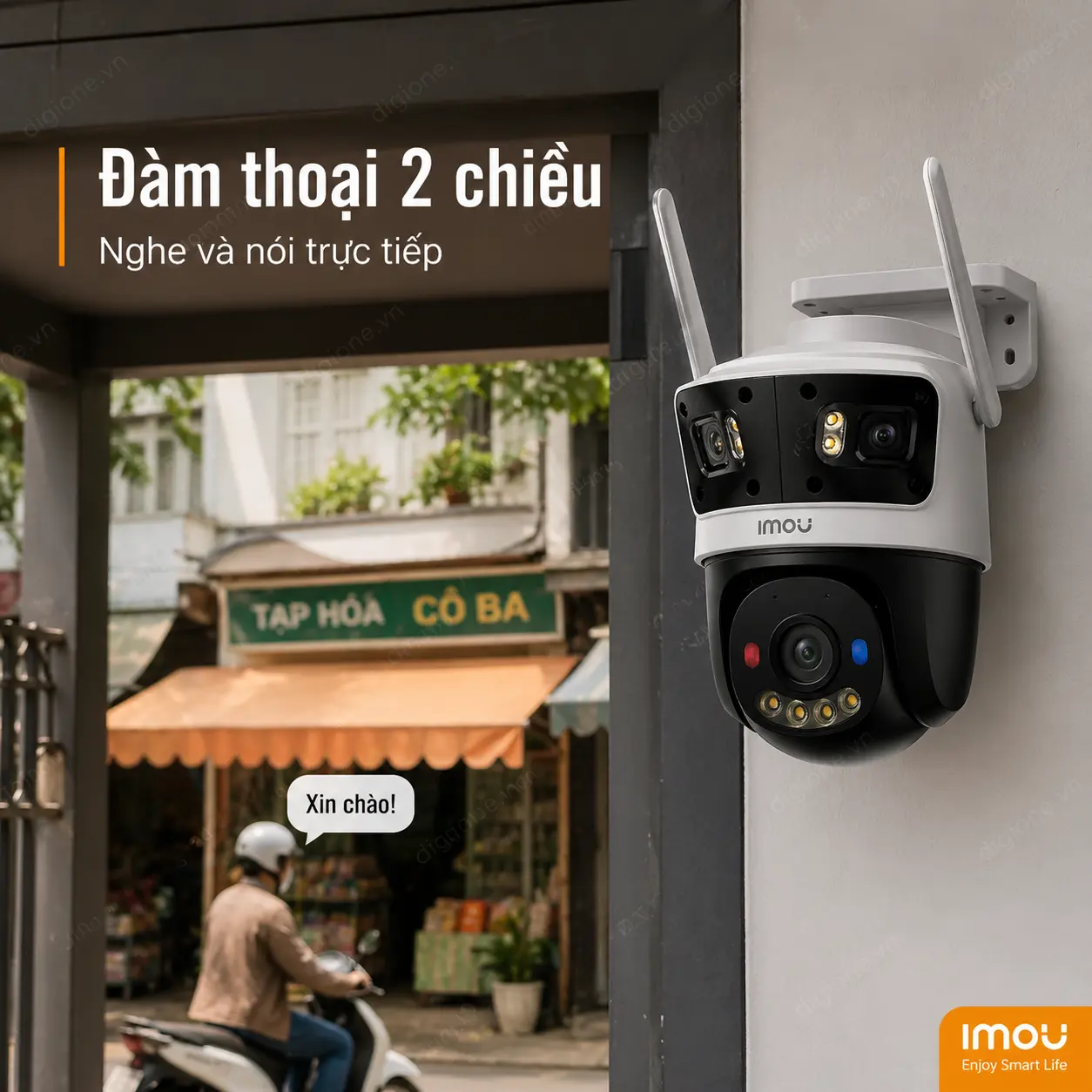 Camera IMOU 3 Mắt Cruiser Triple IPC-S7UP-11M0WED Ngoài Trời 11MP - IP66
