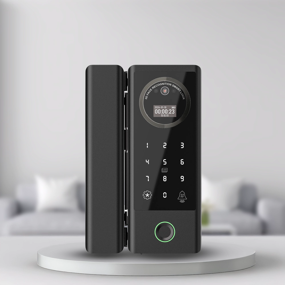 Khoá Cửa Kính Andu A840 - Khuôn Mặt, Vân Tay, App