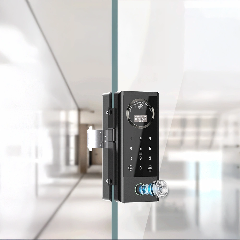 Khoá Cửa Kính Andu A840 - Khuôn Mặt, Vân Tay, App