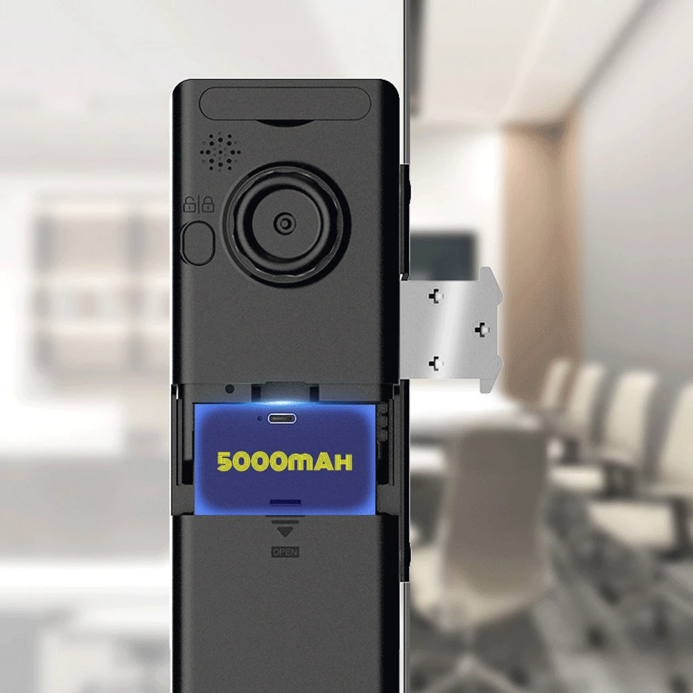 Khoá Cửa Kính Andu A840 - Khuôn Mặt, Vân Tay, App