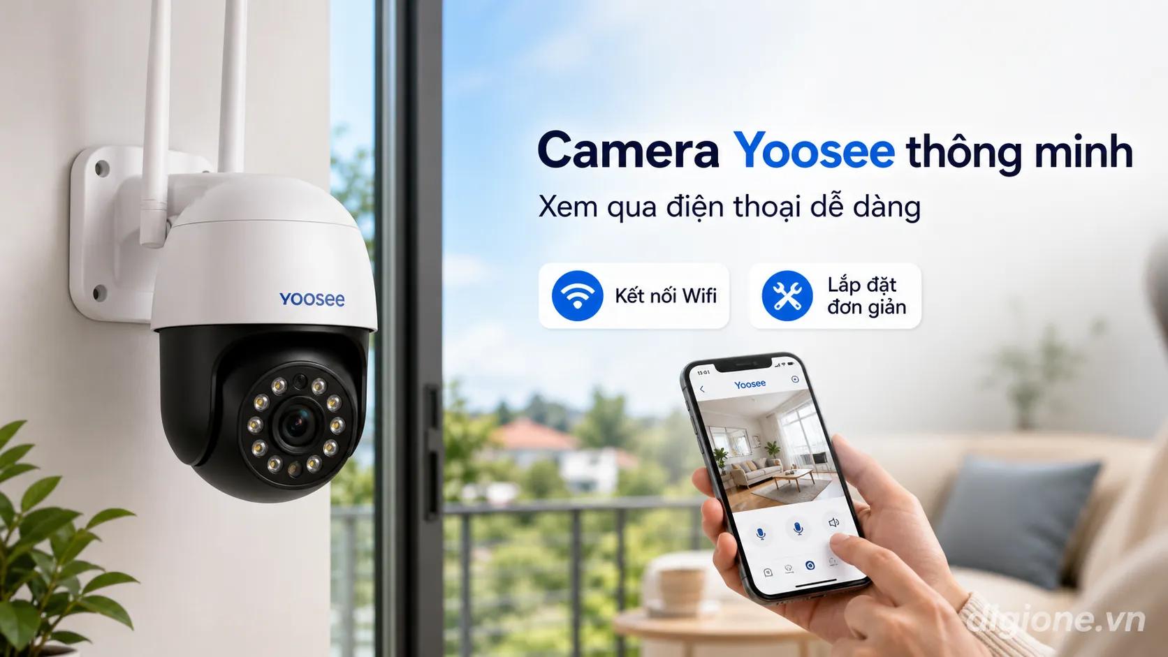 camera Yoosee ch&iacute;nh h&atilde;ng gi&aacute; rẻ tại DigiOne đại l&yacute; cấp 1