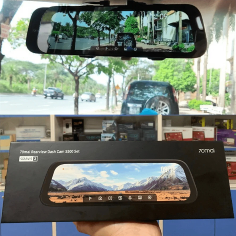 Camera Hành Trình 70mai Dash Cam S500 3K