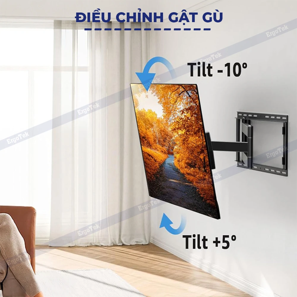 Giá Treo Tivi Xoay Vuông Góc Ergotek E900 47" - 90"