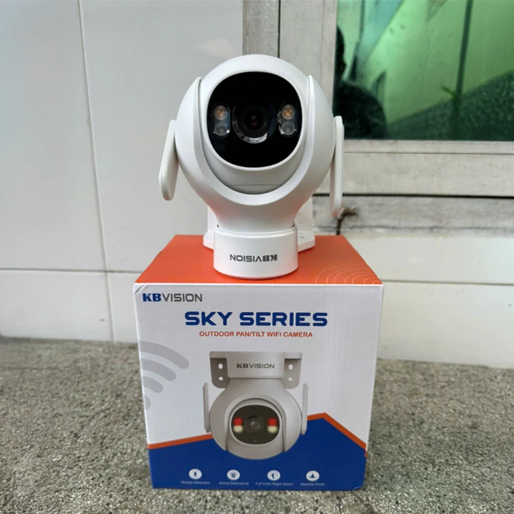 Camera IP Wifi Kbvision KX-S5BW 5MP - Xoay 360 Độ