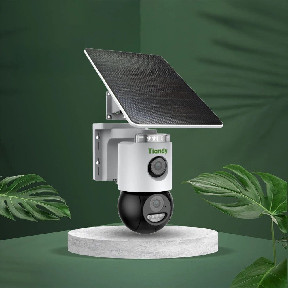 Camera TIANDY 4G AI Dual Lens TC-H363U 3MP - Năng Lượng Mặt Trời