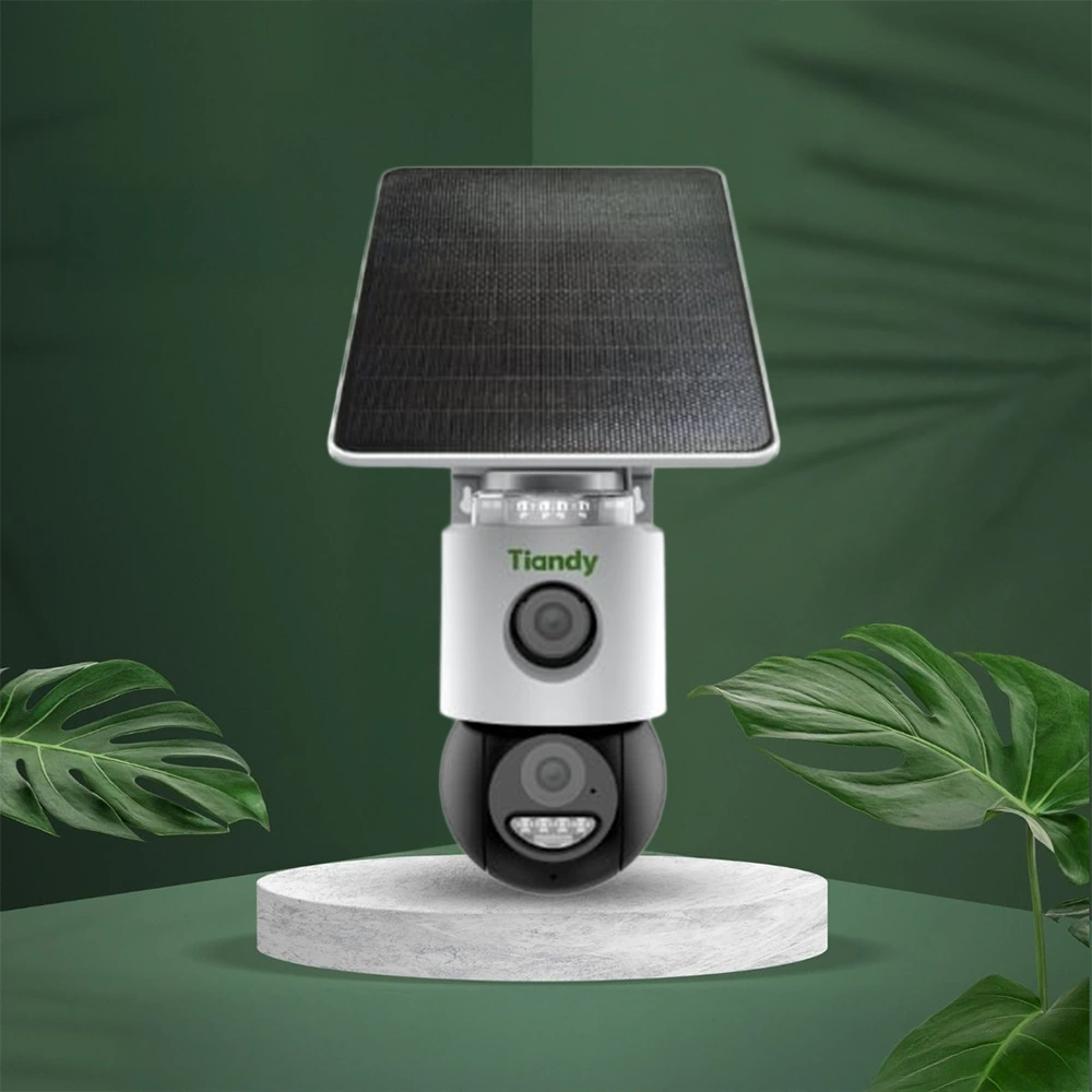 Camera TIANDY 4G AI Dual Lens TC-H363U  3MP - Năng Lượng Mặt Trời