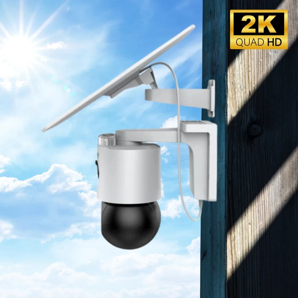 Camera TIANDY 4G AI Dual Lens TC-H363U 3MP - Năng Lượng Mặt Trời