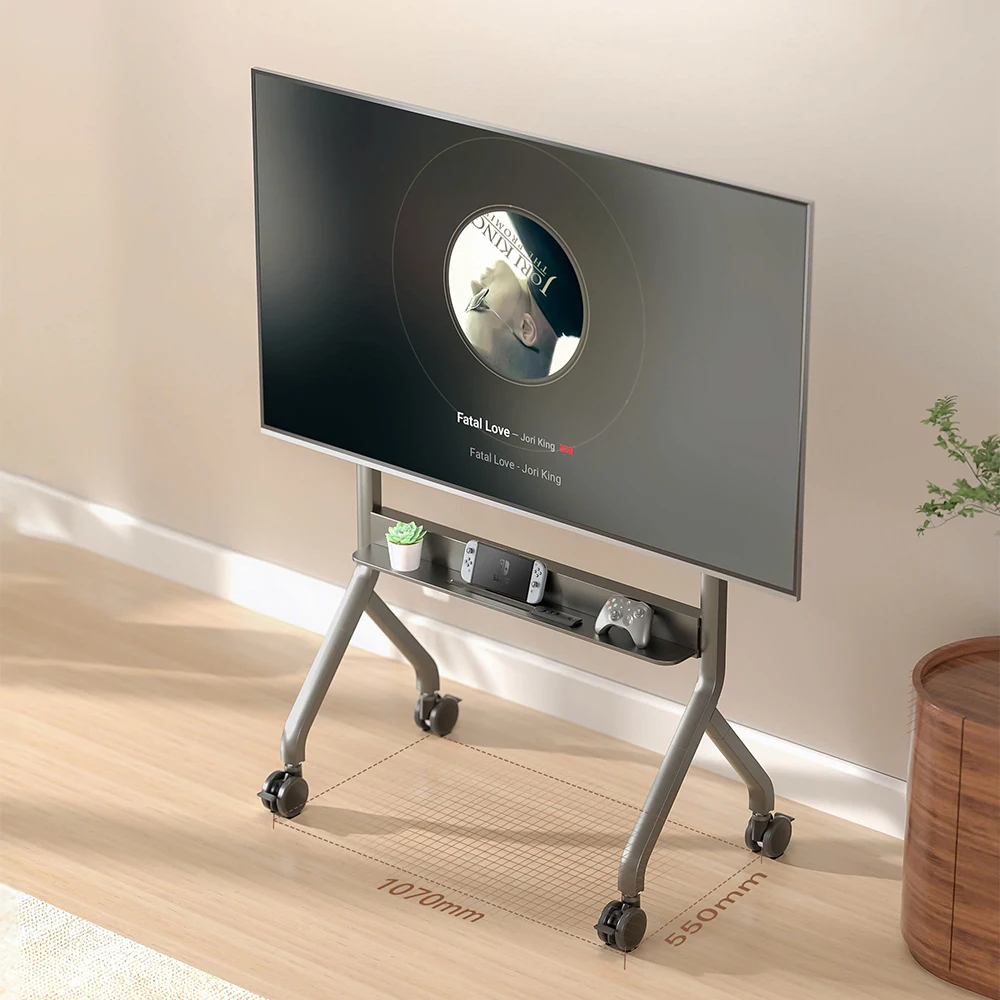 Giá treo Tivi Di Động NB P150 70" đến 90" - Nâng Hạ Có Điều Khiển