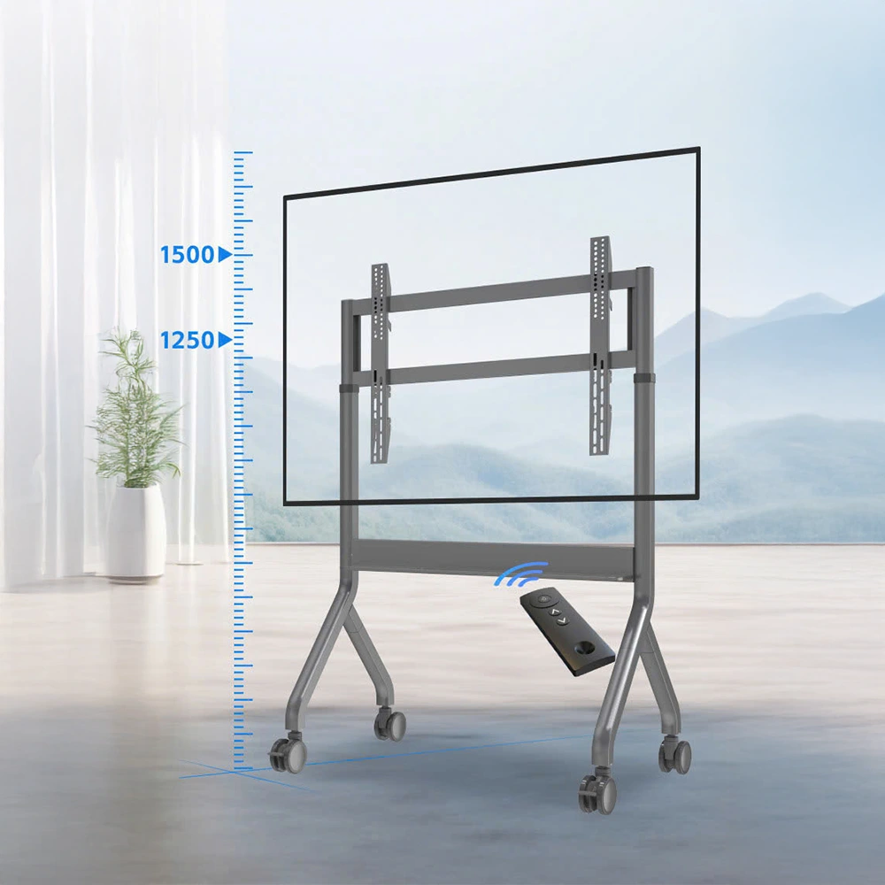 Giá treo Tivi Di Động NB P150 70" đến 90" - Nâng Hạ Có Điều Khiển