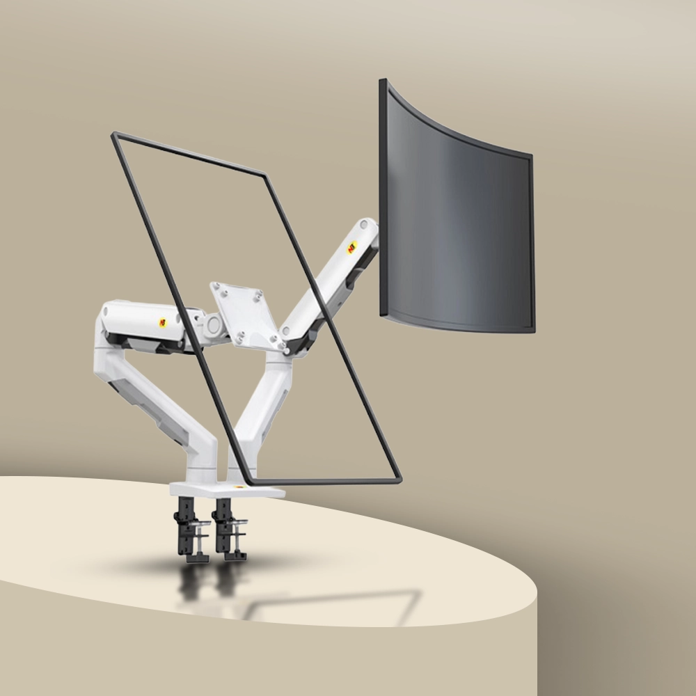 Giá Treo 2 Màn Hình Máy Tính NB G55 (27" - 34") - Xoay Đa Năng