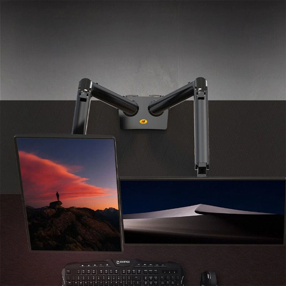 Giá Treo 2 Màn Hình Máy Tính NB G55 (27" - 34") - Xoay Đa Năng