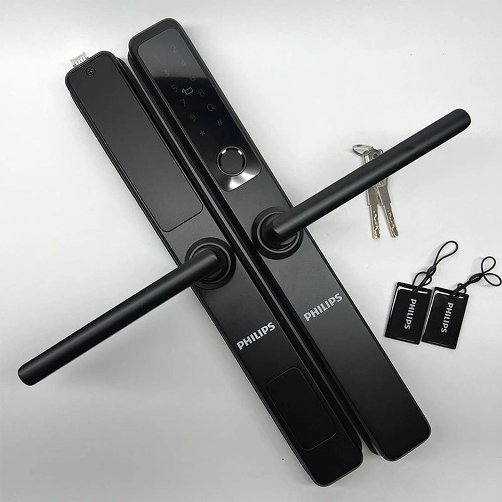 Khóa Vân Tay Cửa Nhôm Philips DDL608-5HWS - Kết nối Wifi